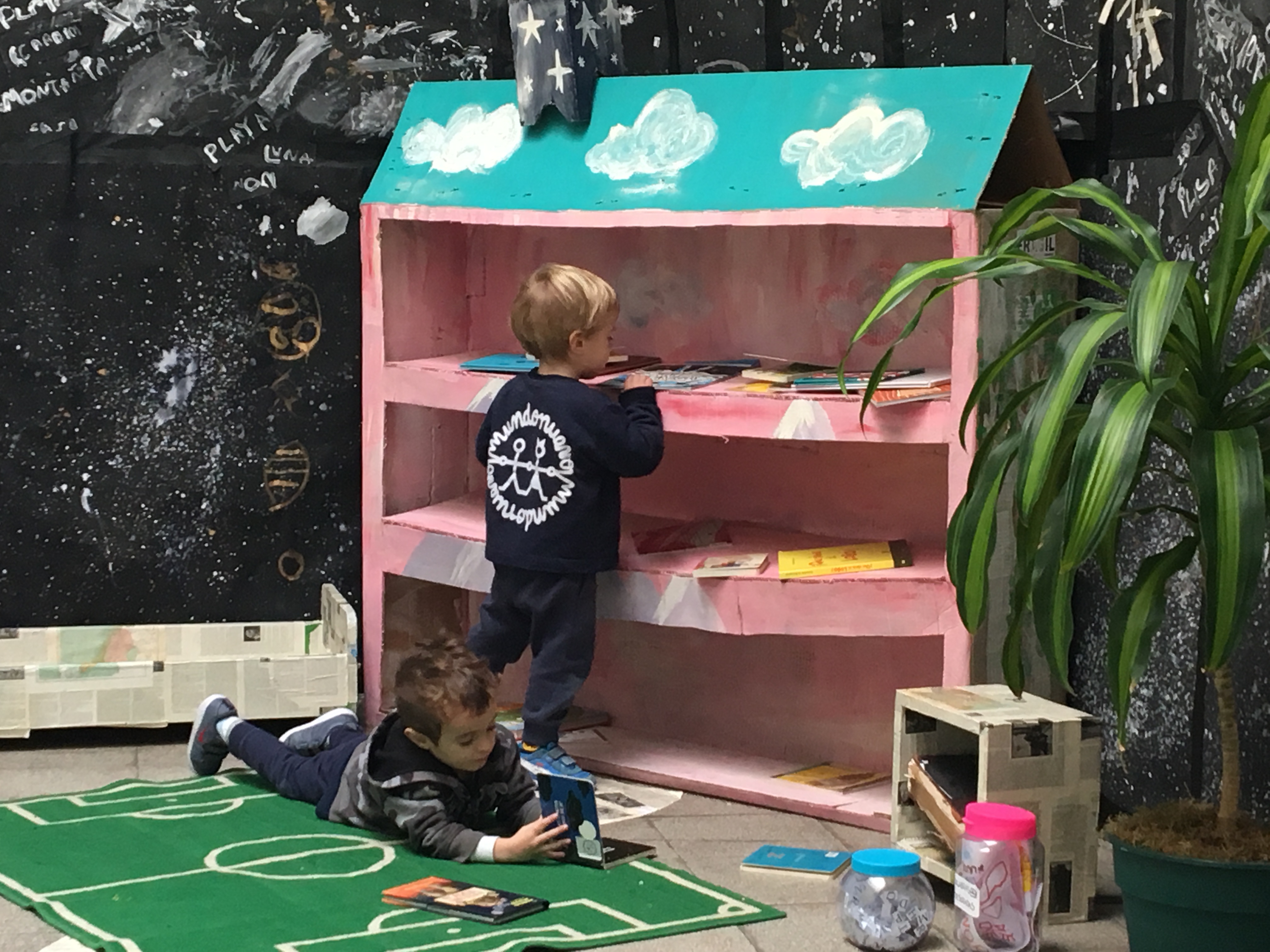 Terracita de lectores y lectoras