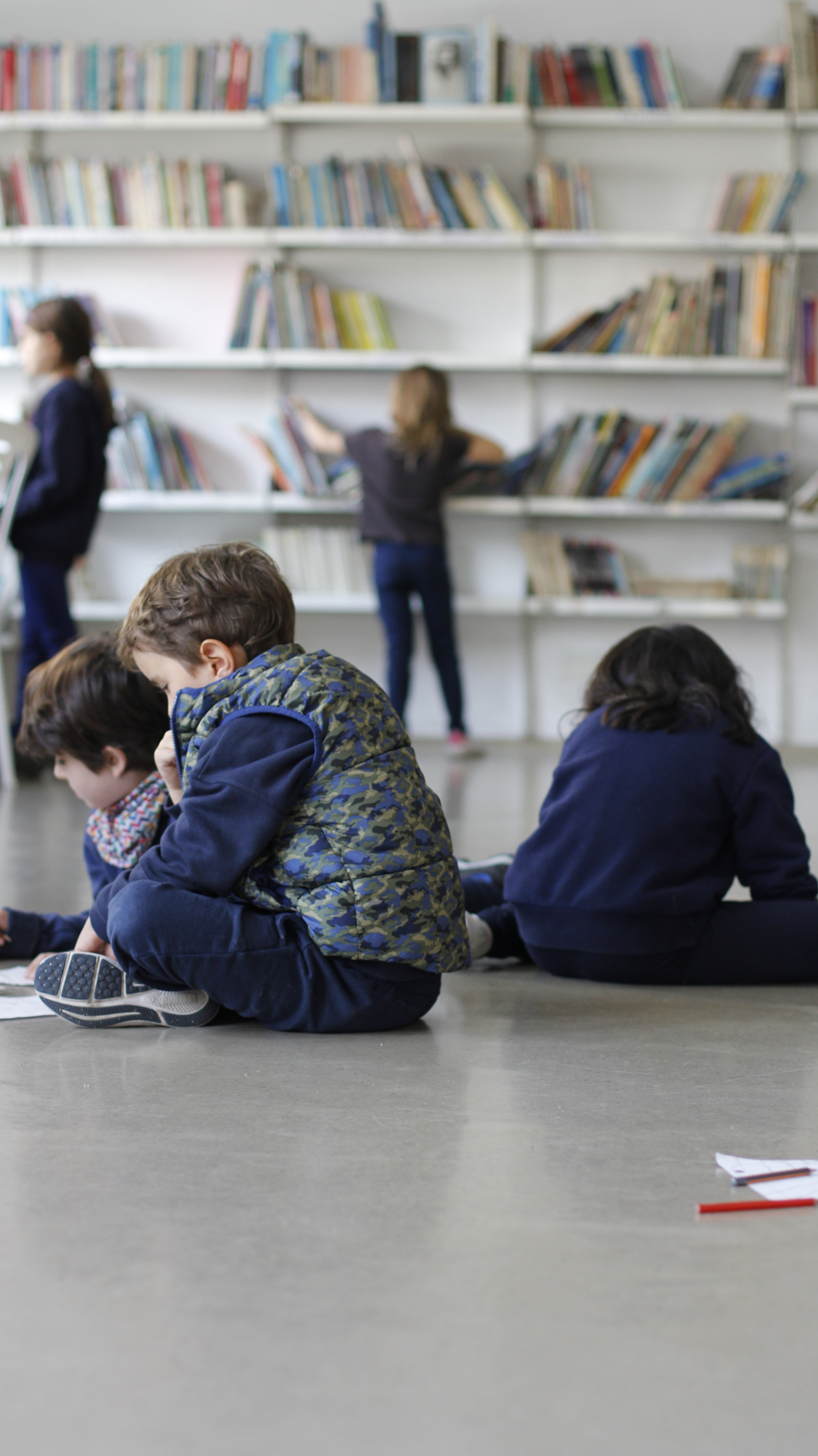 Terraza de lectores y lectoras